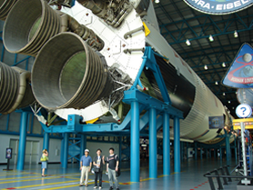 サターンロケットについての研究(Kennedy Space Center, U.S.A)